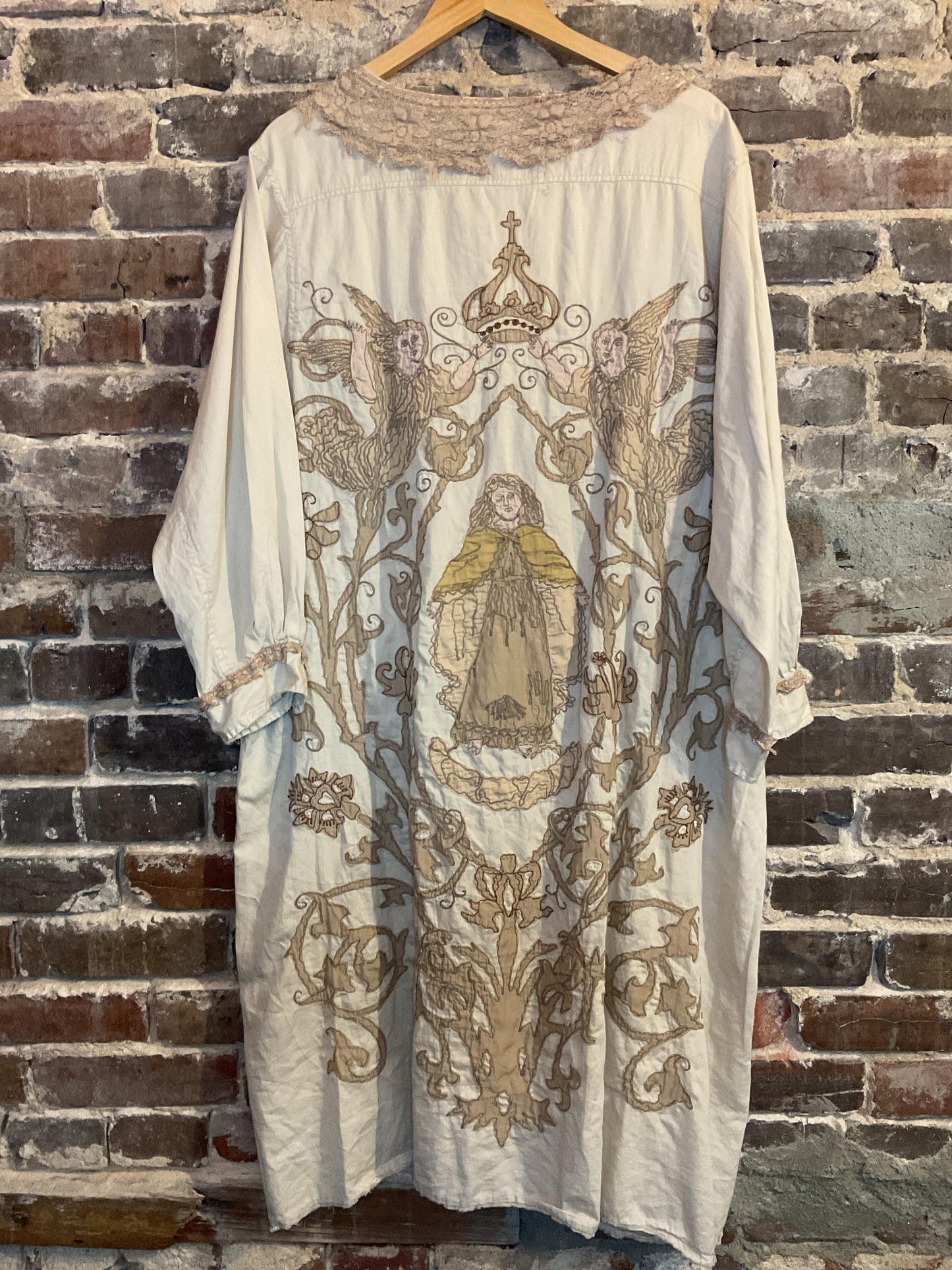 Embroidered Leola Coat-214053