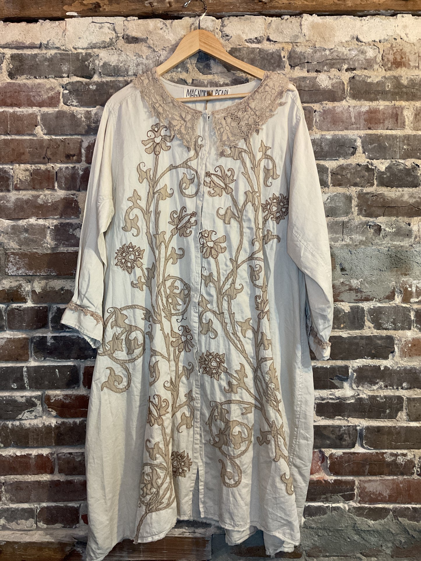 Embroidered Leola Coat-214053