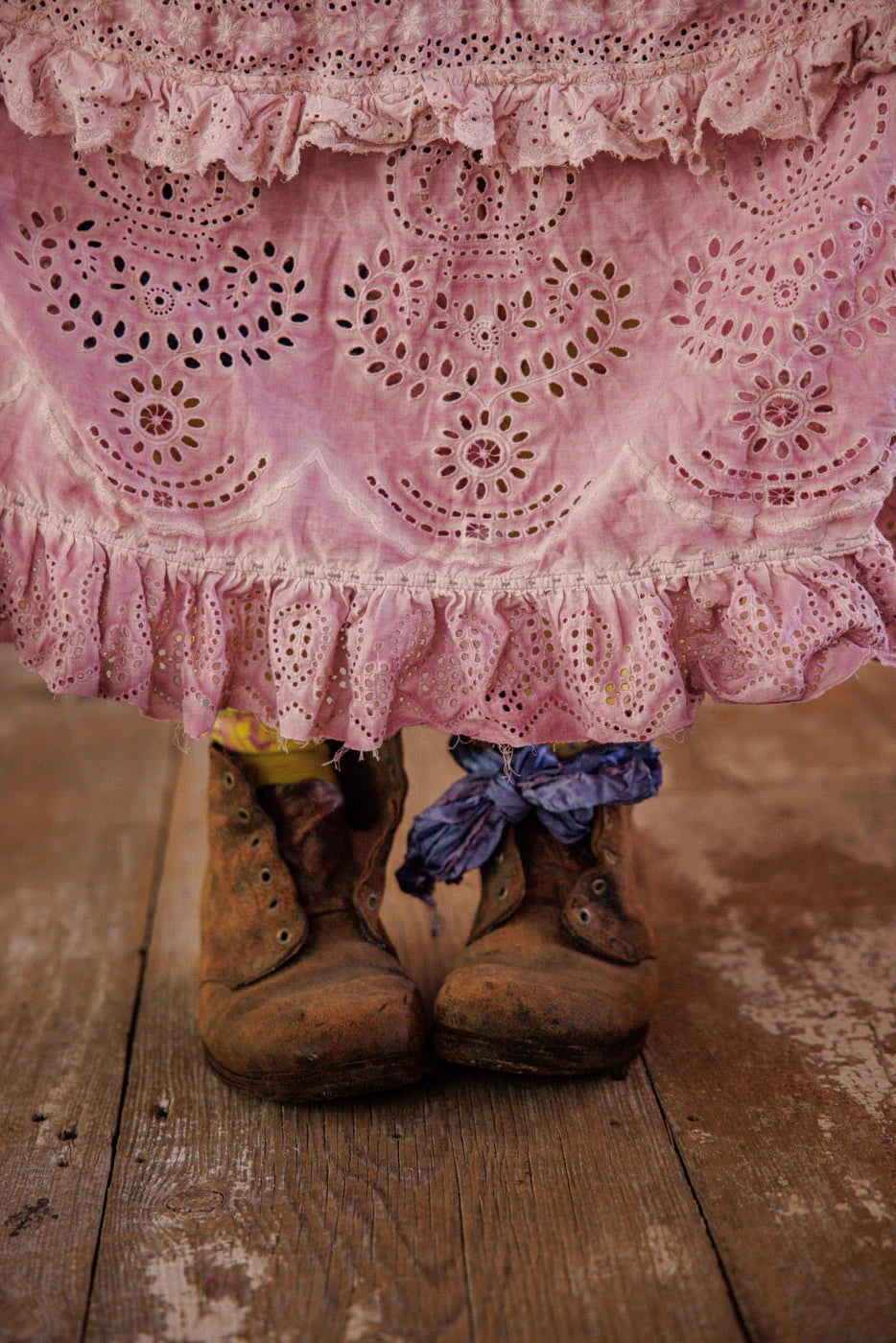 Eyelet Pissarro Skirt-220-242383