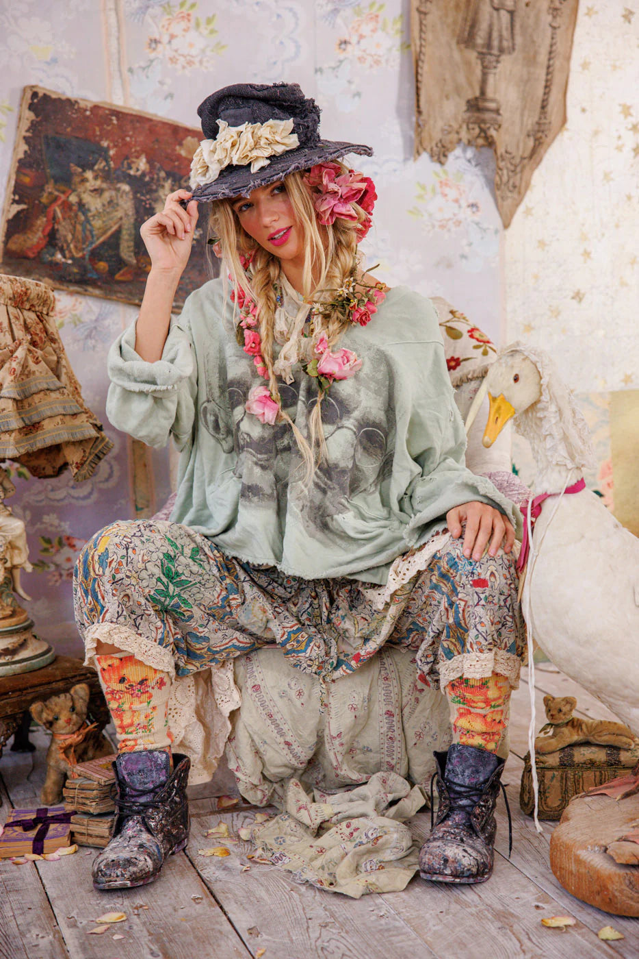 Bapu Fritza Hoodie/Top-2449-230845