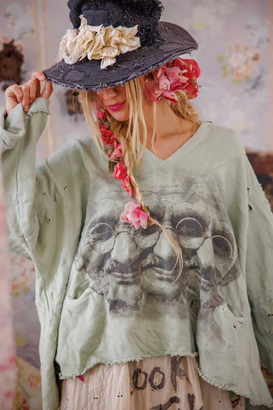 Bapu Fritza Hoodie/Top-2449-230845