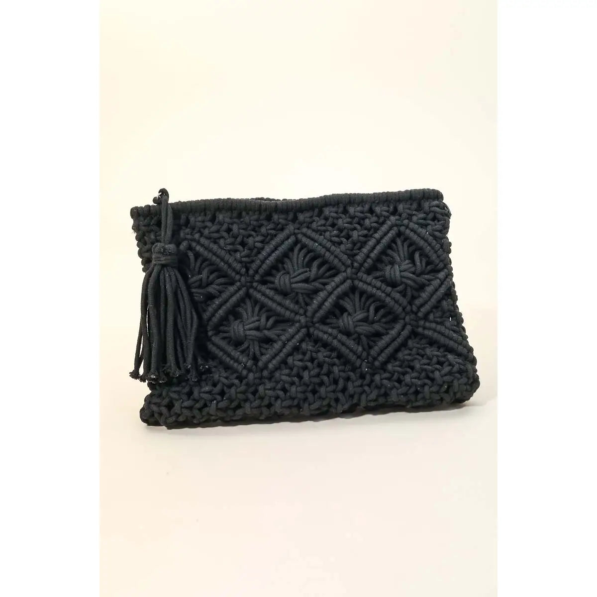 Crochet Clutch w/Tassel