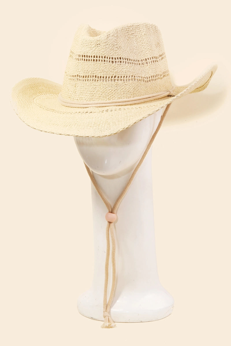 Straw Woven Cowboy Hat