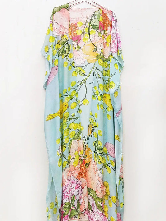 Summer Sunrise Maxi  Kimono