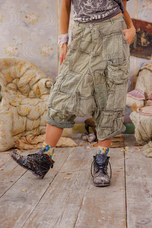 Patchwork Joni Trousers/Pants-788-230845