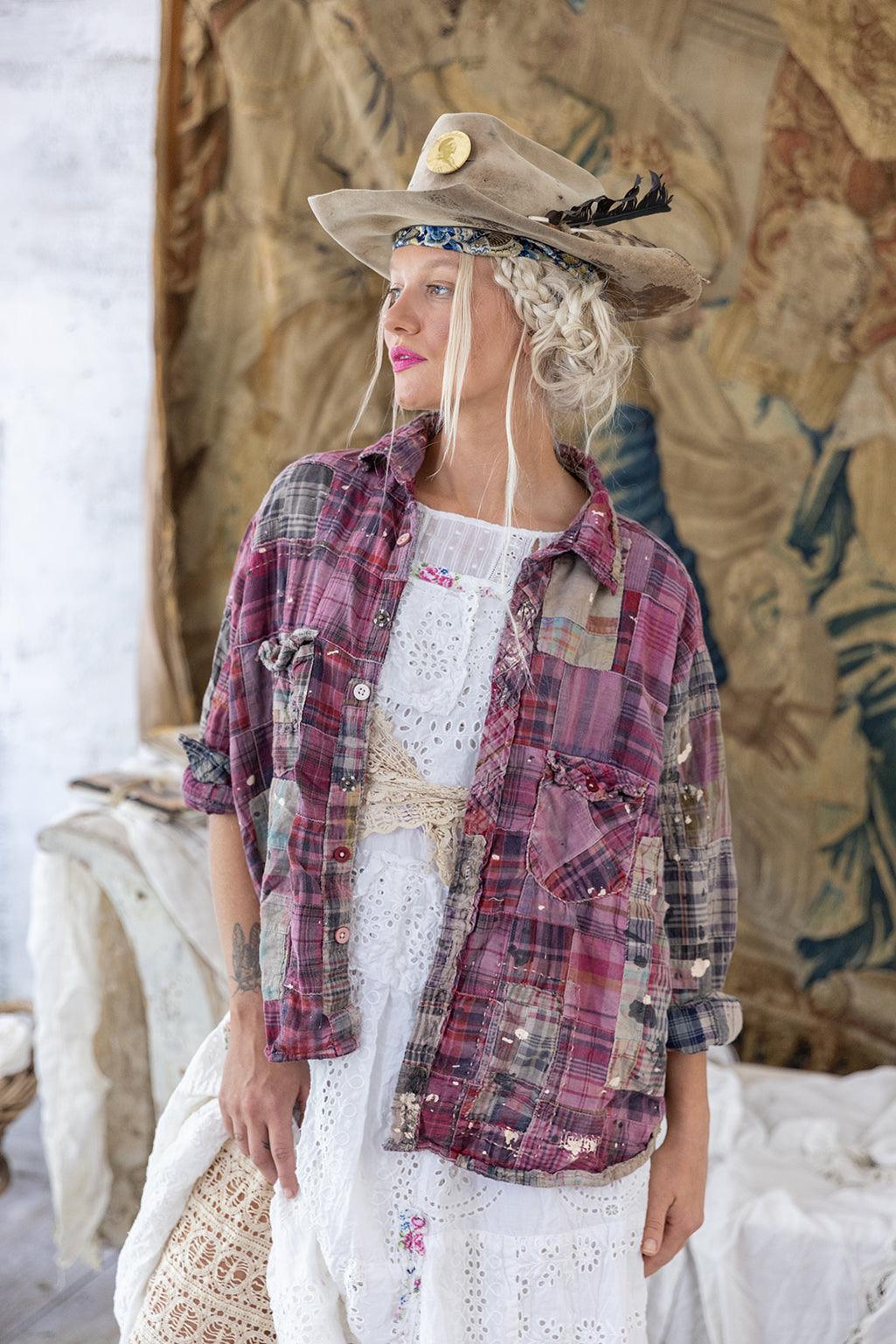 Patchwork Kelly Western Top-1508/239813