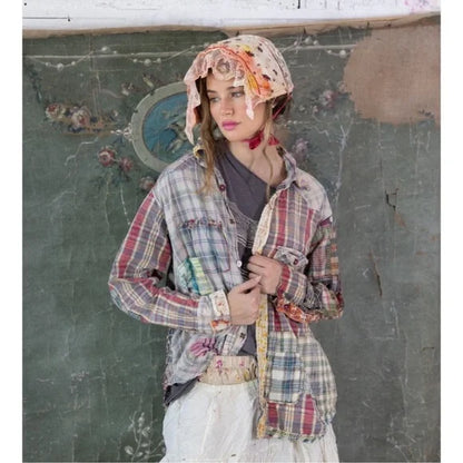 Patchwork Kelly Western Top-1508/239813